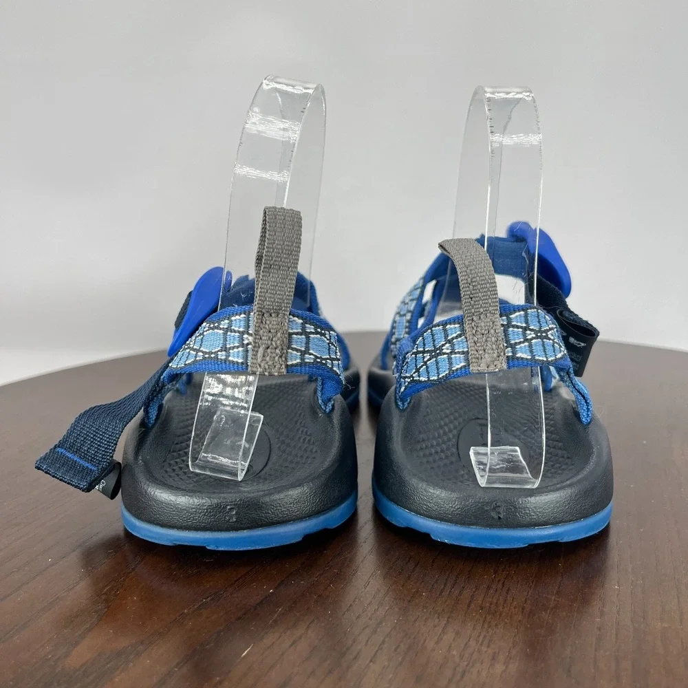 Chaco Z1 EcoTread Sandals Youth Kids 3 Blue Strappy Sport Hiking Outdoor J180061